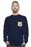 Men's pineaple long sleeve tee