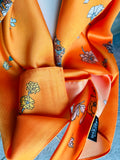 Women Luxury Horse Silk Scarf Shawl Square Scarf