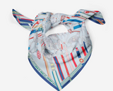 Luxury Belt Rope Print Silk Scarf Square Scarf Headband