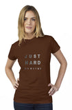 Just hard working women's t shirt