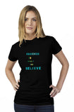 Success is what you believe women's t shirt