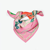 Luxury Silk Scarf Bandana Headband Neckerchief