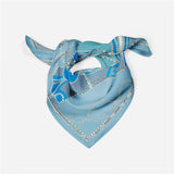 Luxury Silk Scarf Bandana Headband Neckerchief