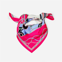 Luxury Silk Scarf Bandana Headband Neckerchief