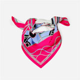 Luxury Silk Scarf Bandana Headband Neckerchief