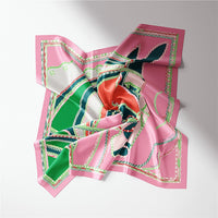 Luxury Silk Scarf Bandana Headband Neckerchief