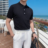 Leisure Men Short Sleeve Polo shirts