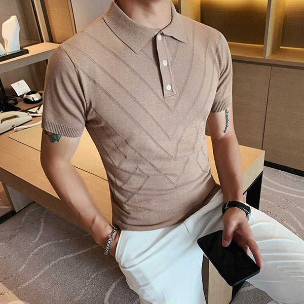 Leisure Men Short Sleeve Polo shirts