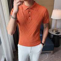 Leisure Men Short Sleeve Polo shirts