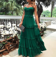 Women Strap Elegant Party Evening Sleeveless Sexy Long Dress Maxi Summer Dress