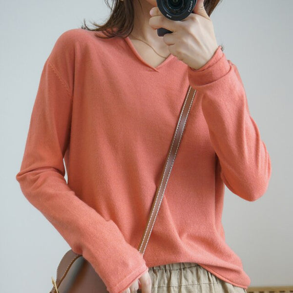 High quality Women knitted cashmere sweater - Namata Newyork