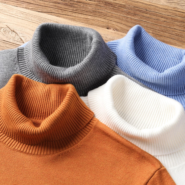 Men's Warm Turtleneck Sweater - Namata Newyork