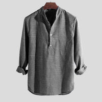 New Cotton Long Sleeve Mens Shirts - Namata Newyork