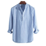 New Cotton Long Sleeve Mens Shirts - Namata Newyork