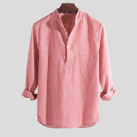 New Cotton Long Sleeve Mens Shirts - Namata Newyork