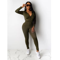 Two Piece Set Tracksuit Women Festival Clothing Fall Winter - Namata Newyork