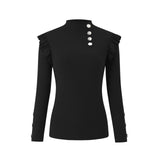 Plus Size Autumn Winter Women Blouse Long Sleeve Knitwear - Namata Newyork