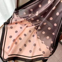 Silk Satin Hair Scarf Women  Neck  wrap Square 70*70cm - Namata Newyork