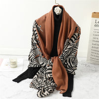 Luxury Cotton Scarf Large Shawls