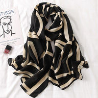 Luxury Cotton Scarf Large Shawls