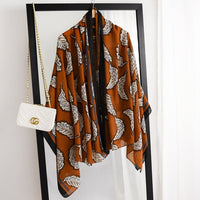 Luxury Cotton Scarf Large Shawls