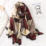 Luxury Cotton Scarf Large Shawls