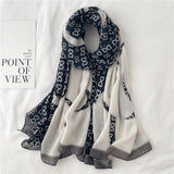 Luxury Cotton Scarf Large Shawls