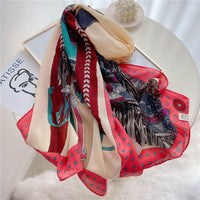 Luxury Cotton Scarf Large Shawls