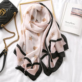 Luxury Cotton Scarf Large Shawls