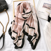 Luxury Cotton Scarf Large Shawls