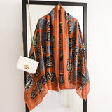 Luxury Cotton Scarf Large Shawls