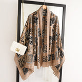 Luxury Cotton Scarf Large Shawls