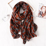 Luxury Cotton Scarf Large Shawls