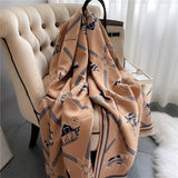 Warm WinterLuxury Horse Women Cashmere Scarfs