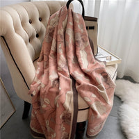 Warm WinterLuxury Horse Women Cashmere Scarfs