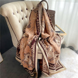 Warm WinterLuxury Horse Women Cashmere Scarfs