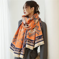 Warm WinterLuxury Horse Women Cashmere Scarfs