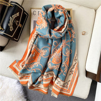 Warm WinterLuxury Horse Women Cashmere Scarfs