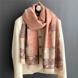 Warm WinterLuxury Horse Women Cashmere Scarfs