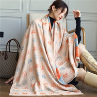 Warm WinterLuxury Horse Women Cashmere Scarfs