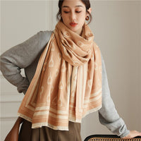 Warm WinterLuxury Horse Women Cashmere Scarfs