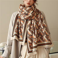 Warm WinterLuxury Horse Women Cashmere Scarfs