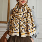 Warm WinterLuxury Horse Women Cashmere Scarfs