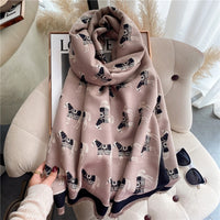 Warm WinterLuxury Horse Women Cashmere Scarfs