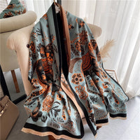 Warm WinterLuxury Horse Women Cashmere Scarfs