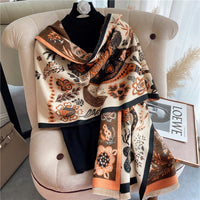 Warm WinterLuxury Horse Women Cashmere Scarfs