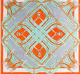 Twill Silk Scarf Women Print Shawl Femme Square Scarves