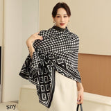 Luxury Floral Tassel Viscose Shawl Scarf Lady High Quality - Namata Newyork