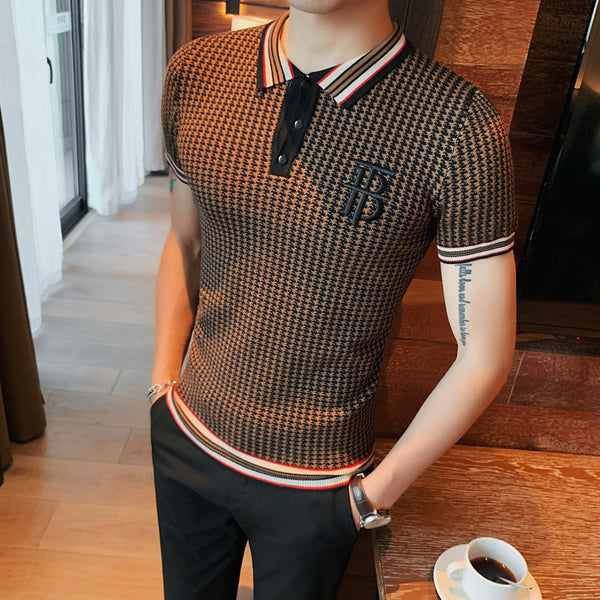 Men Leisure Short Sleeves Polo Shirts